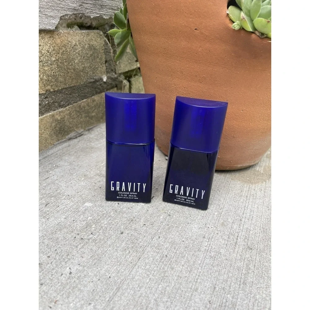 GRAVITY BY COTY 2 PCs - TWO 1  OZ COLOGNE SPRAY  No Box.